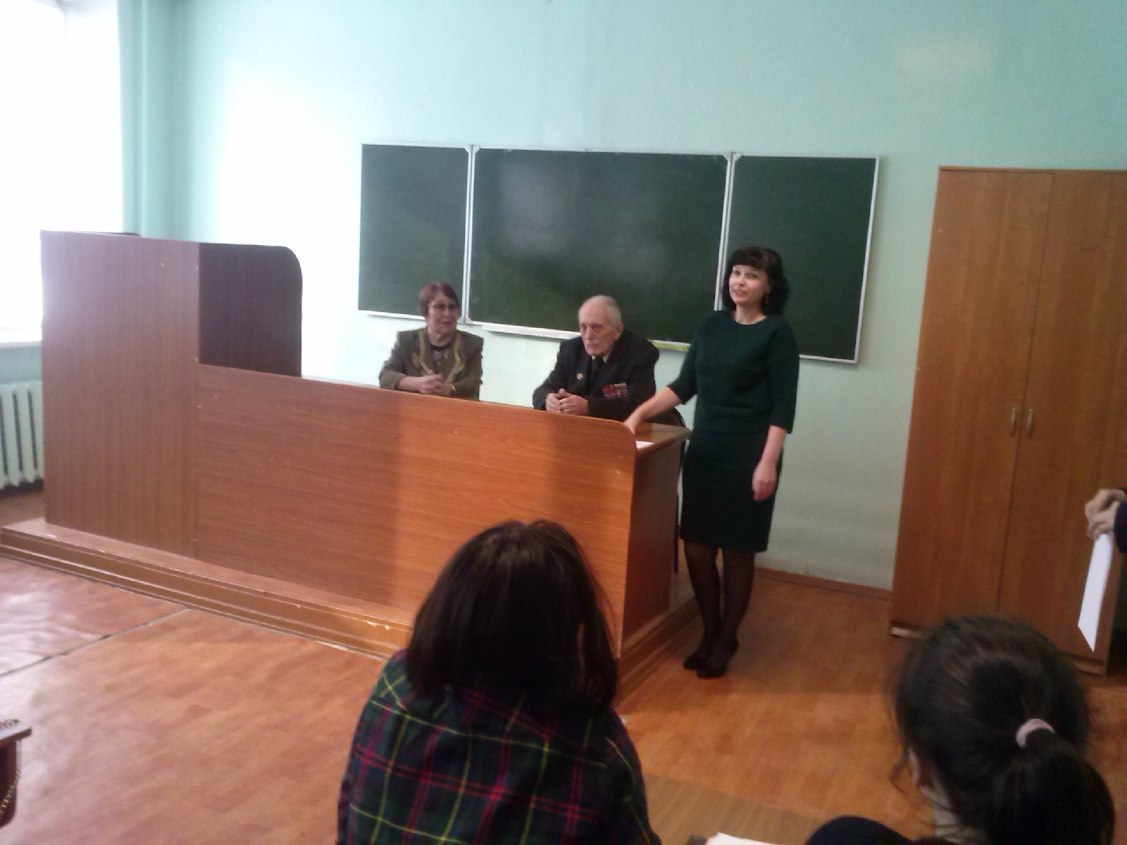 19 февраля 2018 г. прошла встреча студентов групп 16 ИПО1 (куратор Семина Н.В.) и 16 ИПО2 (куратор Ефремкин А.М.) с ветеранами Великой Отечественной войны.